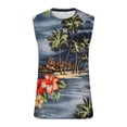 thumbnail image 5 of IROINNID Mens Sleeveless Sport Tank Top, Tag Free & Moisture Wicking, Soft Shirt for Men Summer Printed Pullover Ribbed Stretch Fabric, 5 of 5