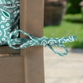 thumbnail image 6 of ARDEN Outdoor Deep Seat Cushion Set, 24 in x 24 in, Patio Cushion for Chair, Sofa, and Couch Turquoise Daphne Medallion, 6 of 8