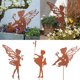 thumbnail image 5 of Estacas decorativas para jardín,Estacas decorativas para jardín, silueta de hada, estacas de Metal para jardín, estacas para jardín, innovación moderna, 5 of 7