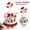 Red/24 Inch, variant on 23 Inch Thanksgiving Turkey Porch Goose Outfit Set, Fall Goose Costume with Dinnerware and Utensils for Porch Statue, Seasonal Decoration for Yard and Patio