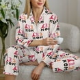 thumbnail image 6 of Bingfone Womens Pajama Sets Mothers Day Print,Long Sleeve Loungewear Pajamas Set-XX-Large, 6 of 8