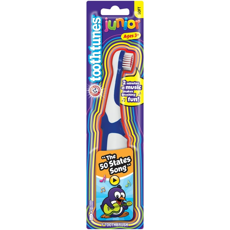 Arm Hammer Tooth Tunes Junior Toothbrush 1 ct. Peg Walmart