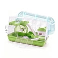 thumbnail image 3 of BELOVING Hamster Cage Interactive Portable Habitat House for Rats Hamsters Guinea Pig Green, 3 of 8
