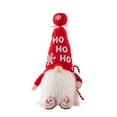 thumbnail image 1 of Fiudx Adorno de Enano de Papá Noel, Diseño Sin Rostro, Hecho a Mano En Estilo Sueco, Gorro de Punto, Barba de Fibra Suave, Perfecto para Árbol de Navidad, Chimenea, Decoración Del Hogar, Espíritu Fes, 1 of 1