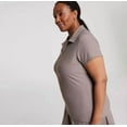 thumbnail image 3 of CALIA Women's Ribbed Johnny Collar Golf Polo, 2XL, 3 of 4