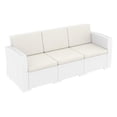 thumbnail image 1 of Compamia Monaco Sofa d'Extérieur Blanc avec Coussin, 1 of 6