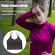 thumbnail image 2 of Worallymy Mujer Sujetador deportivo Lencería Ropa interior de algodón Transpirable Ajustable Yoga Fitness Correa Bralette Worallymy JD735815738, 2 of 7