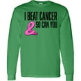 thumbnail image 3 of Inktastic I Beat Cancer and So Can You Long Sleeve T-Shirt, 3 of 5