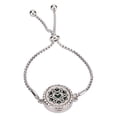 thumbnail image 2 of Aromatherapy Bracelet, Stainless Steel Diffuser Bracelet Delicate  For Party, 2 of 8