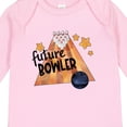 thumbnail image 4 of Inktastic Future Bowler Bowling Ball and Pins Boys or Girls Long Sleeve Baby Bodysuit, 4 of 5