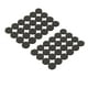 thumbnail image 1 of 48pcs 2.2cm tapete antideslizante almohadillas autoadhesivas piso silencioso protectores pies pies para muebles mesa silla (negro redondo), 1 of 7