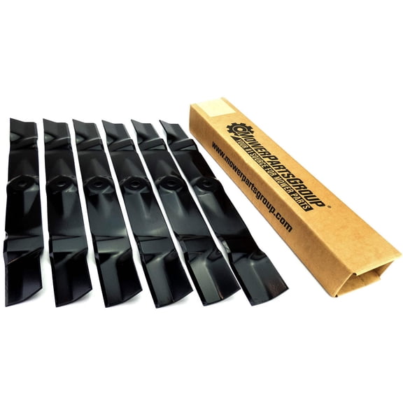 (6) Mulching Blades for John Deere 42" Sabre M139802