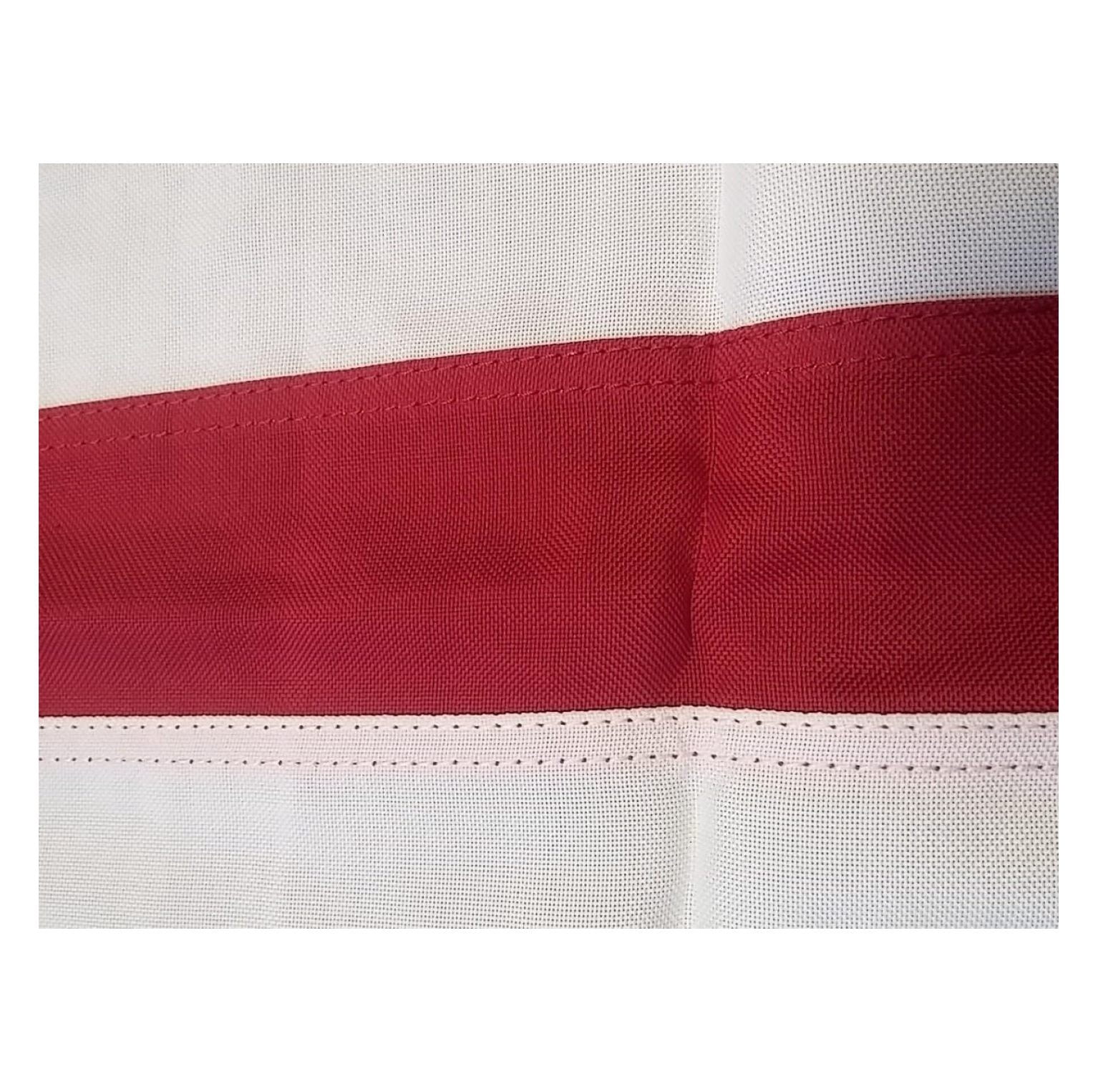 3x5 FT USA 2 PLY Embroidered American Flag with Fringe US Banner New
