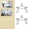 thumbnail image 4 of SHISUYAN 2Pcs Alloy Crystal Ball Base for Crystal Ball Display and Sphere Holder, 4 of 8