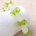 thumbnail image 3 of U8MO 5PCS 20x10mm Cabbage Handmade Lampwork Glass Loose Beads lot for Jewelry Making-Brown, 3 of 4