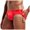 Red, variant on HUPOM Men'S Underwear Underwear For Men Pack Low waist Drop Waist Solid Briefs Red L
