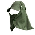 thumbnail image 2 of UV Protection Outdoor Cycling Fishing Cap Face Neck Head Cover Visor Flap Hat, 2 of 8