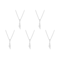 thumbnail image 1 of Collar Con en Forma Mapa Palestina Accesorio Diario (superficie Color Acero), 1 of 2