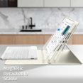 thumbnail image 3 of Funda con Teclado JKSML para iPad 9/8/7 Gen 10.2" Bluetooth, 3 of 8