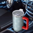 thumbnail image 6 of Christmas 40oz Tumbler– Stainless Steel Insulated Tumbler with Handle and Straw, Large Capacity Travel Cup for Hot & Cold Drinks, 6 of 7