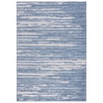 thumbnail image 2 of Safavieh  Cabana Ofelya Indoor/ Outdoor Modern Rug 2'2" x 9' Runner - Blue/Beige, 2 of 10