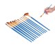 thumbnail image 4 of Kit Fibra Pintura LHCER 12 Unids Pincel Fibra de Nylon Acuarela Pintura al leo, 4 of 8