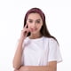 thumbnail image 3 of Banda para el cabello estampada deportiva de estilo europeo y americano para mujer, banda para el cabello con cruz de anacardo, banda para el cabello para lavarse la cara, 3 of 6