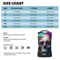 thumbnail image 4 of Disketp Modern Abstract Colorful Skull B Sleeveless Tshirts for Men, Muscle Shirts for Men Dry Fit Tank Top-Small, 4 of 5