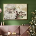 thumbnail image 6 of Christmas Greetings Collection A - Framed Gallery Wrapped Holiday Canvas - 25 x 37 - Gold Frame, 6 of 8