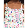 thumbnail image 3 of Wonder Nation Toddler Girls Sleeveless Allover Print Dress, Sizes 12M-5T, 3 of 8