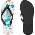 thumbnail image 3 of GZHJMY Flip Flops Ocean Sea Mermaid Turtle Slippers Sandals for Women Men Boy Girl Kid Beach Summer Yoga Mat Slipper Summer Slippers, 3 of 5