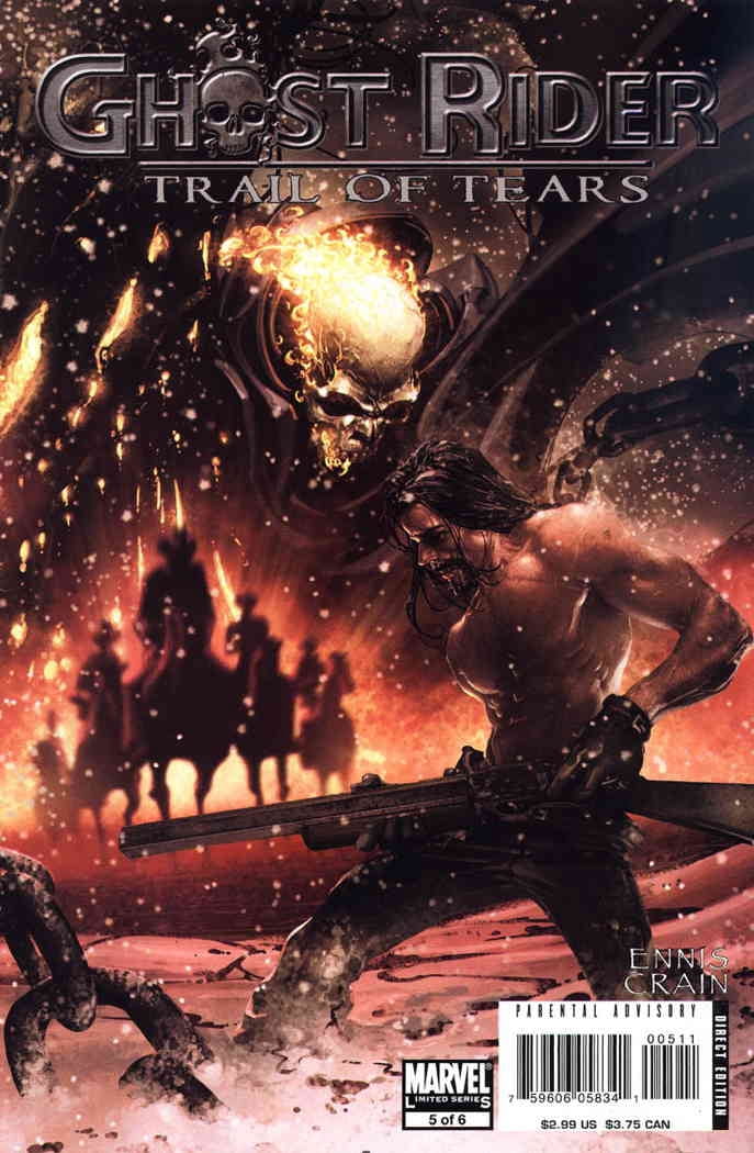 Cover of Ghost Rider: Trail of Tears #5