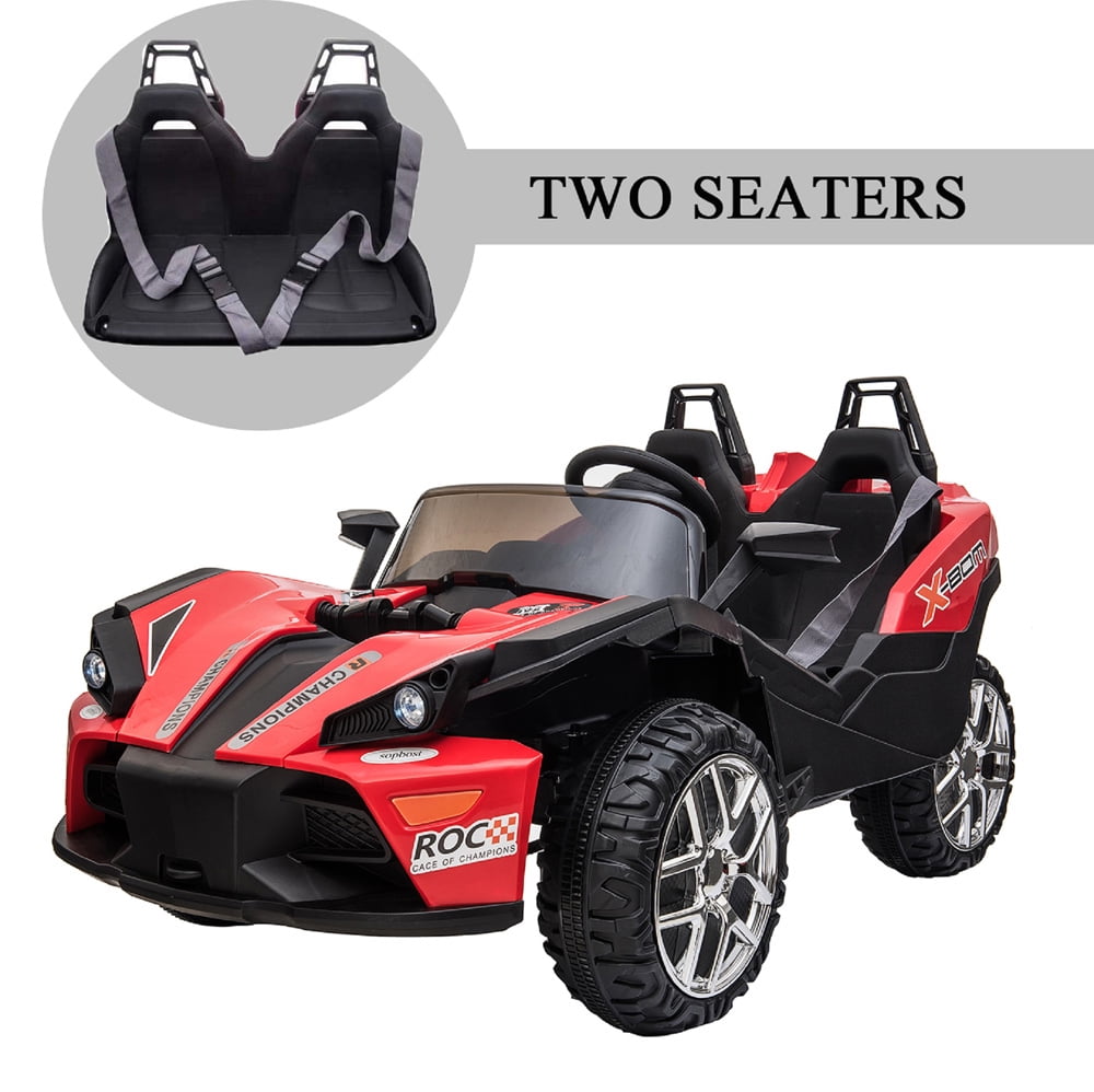 remote control power wheels two seater