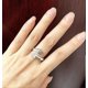 thumbnail image 4 of 2pcs Durable 925 Sterling Silver Adjustable Hug Ring for women Grandmom Granddaughter Love Hug Embrace Open infinity Ring Girls Gift, Anniversary Stat, 4 of 4
