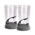 thumbnail image 1 of Zshan Flip Top To Go Lip Lid with 24oz Tall Cup for Nutribullet (2 Pack), 1 of 1