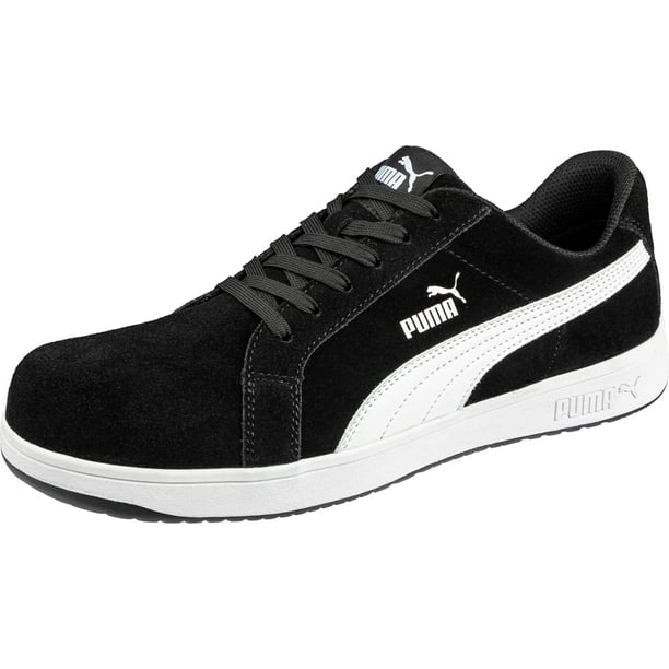PUMA Safety Men's Iconic Suede Low EH Work Shoes Composite Toe Slip ...