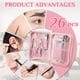thumbnail image 5 of Set de manicura MINKINH de 26 piezas con herramientas y estuche de acero inoxidable, 5 of 9