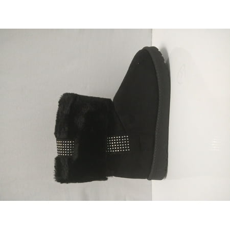 

Olivia Miller Girls Faux-Fur Cuffed Boots