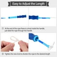 thumbnail image 5 of 2 Pack Kids Jump Ropes, Adjustable Skipping Rope with Rubber Bead for Kids, Children and Student Keeping Fit, Training, Workout - 9 Feet, 5 of 5
