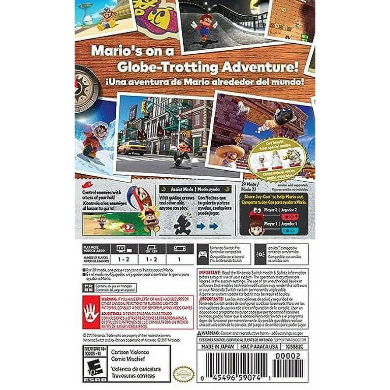 Nintendo Super Mario Odyssey, Physical Edition, Explore 3D