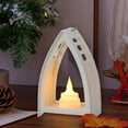 thumbnail image 1 of Iluminación ambiental electrónica de plástico, decoración de Halloween, vela electrónica, luz ambiental, lámpara de aceite pequeña navideña, mini vela, luz de noche, luces de decoración ambiental navi, 1 of 6