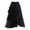 A30-Black, variant on 2026 Women's Suede Skirts,High Waist A-Line Skirt（White,One Size)