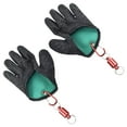 thumbnail image 3 of Fishing Gloves with Magnet Release Catch Fish Hunting Gloves Puncture Resistant, 3 of 11