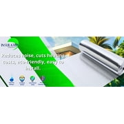 Insulation Market Place Pro-5mm 24x25ft Reflective Insulation, Foam Core, Foil, Easy Installation