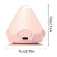 thumbnail image 3 of TIMIFIS Transparent Fruit Salad Plate Massage Ball Adsorption Fascia Ball Massage Ball Foot Back Shoulder Neck Lumbar Muscle Relaxation Kitchen Gadgets, 3 of 6