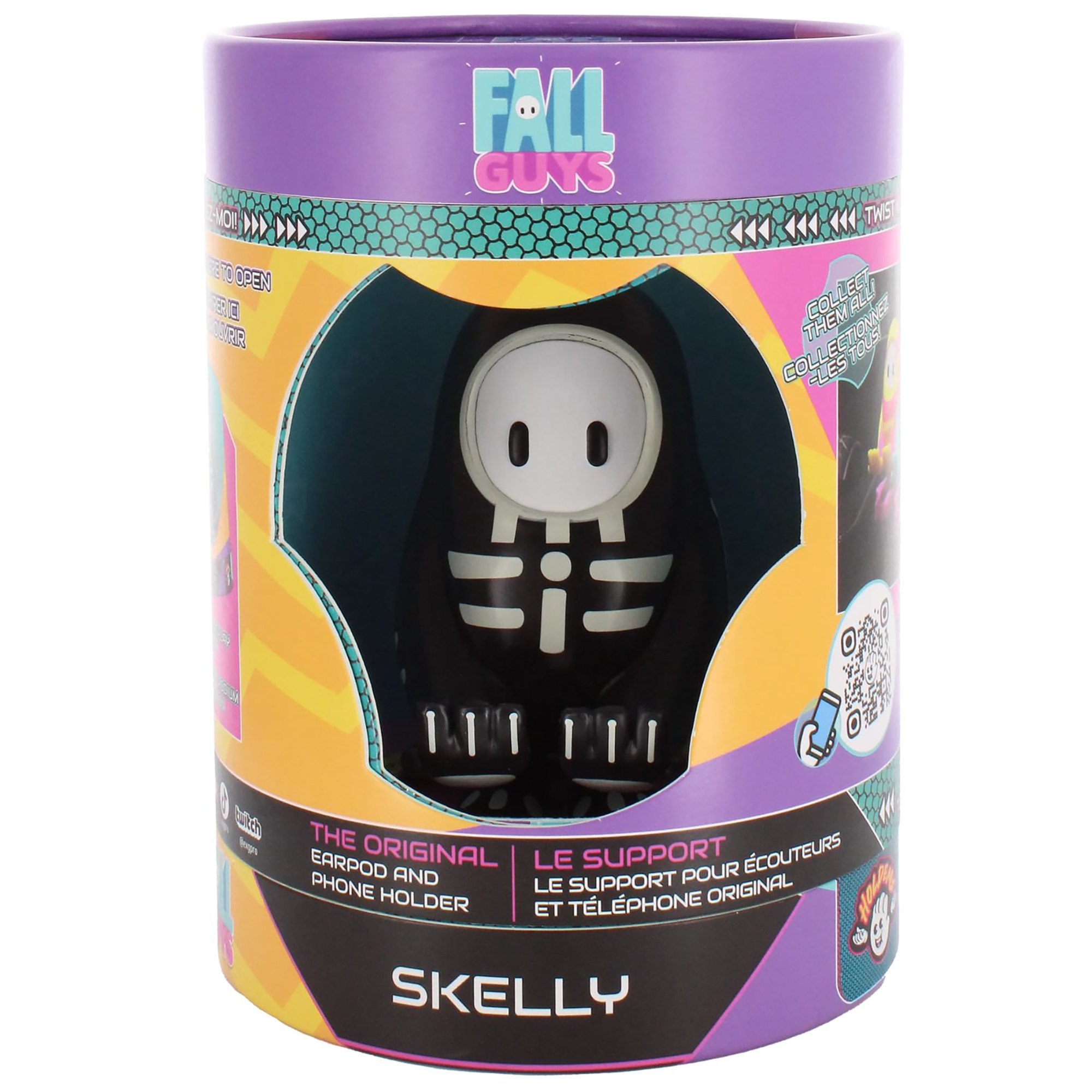 Holdems: Earbud/Phone Holder: Fall Guys - Skelly