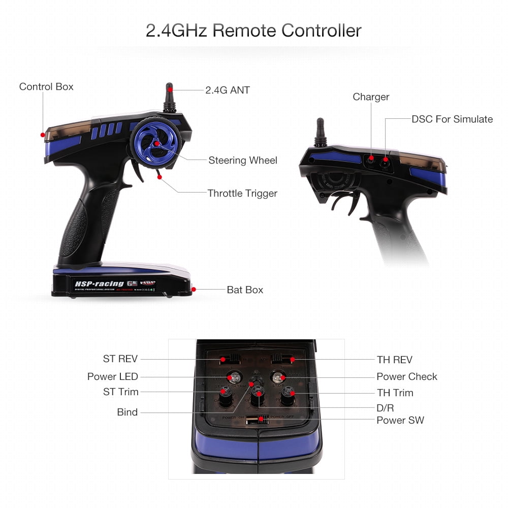 hsp racing controller
