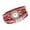 Red, variant on Women's Bracelet Watch, Bangle Watches for Women, Fashion Quartz Wrist Watch with Rhinestone and Pearl Bracelet, Ladies Dress Watch Jewelry Set, Women Watches Jewelry Accessory