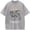 Grey, variant on Men's Washed Graphic T Shirt Streetwear Casual Tee Loose Fit Fashion Top Clothes