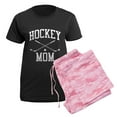 thumbnail image 5 of CafePress - Hockey Mom Women's Dark Pajamas - Women's Short Sleeve Print T-Shirt and Pants Dark Cotton Pajama Set, 5 of 7